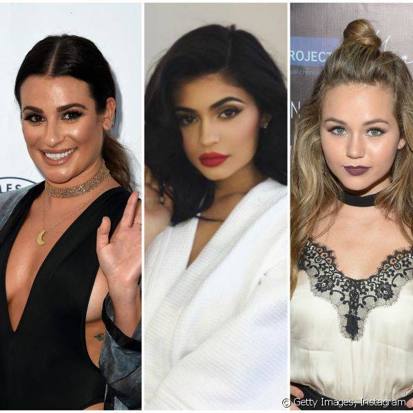 Confira as melhores makes e unhas das famosas na passada semana, com looks de Kylie Jenner, Brec Bassinger, Lea Michele e mais famosas